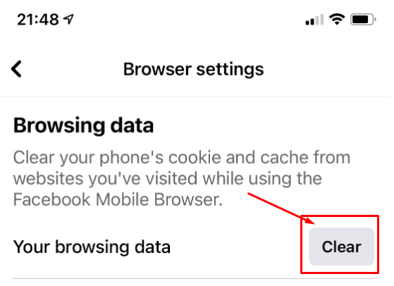 How to Clear Facebook Cache on iPhone? - iPhone Geeks