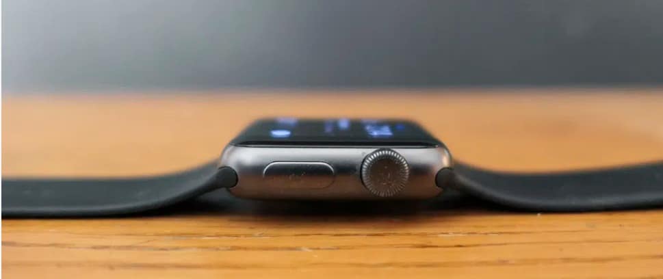 apple watch on table