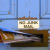 junk mail warning